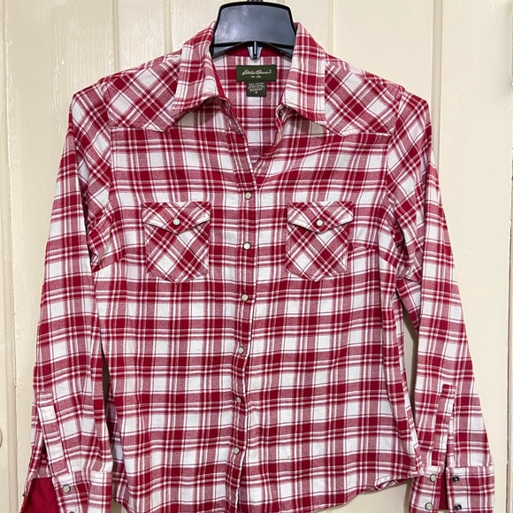 Tops - Eddie Bauer women’s flannel/Medium